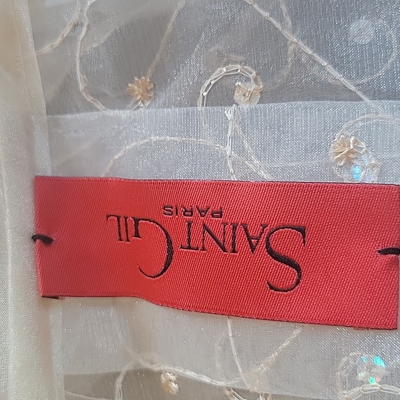 Vintage Saint Gil Paris Sheer Blouse - Picture 11 of 16